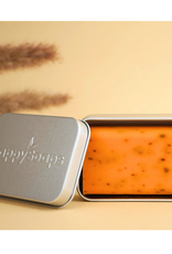 HappySoaps Body Bar Bewaar- en Reisblikje met Uitlekbakje - HappySoaps