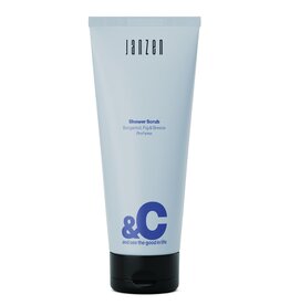 JANZEN Shower Scrub 200ml Bergamot, Fig & Breeze - JANZEN &C