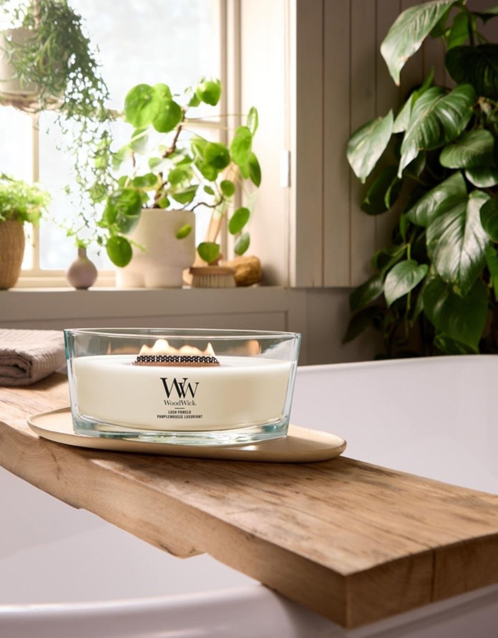 WoodWick Kaars WoodWick "Lush Pomelo" Ellipse - WoodWick