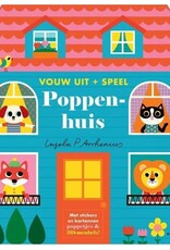 Poppenhuis - Hardcover uitvouwboek van Ingela