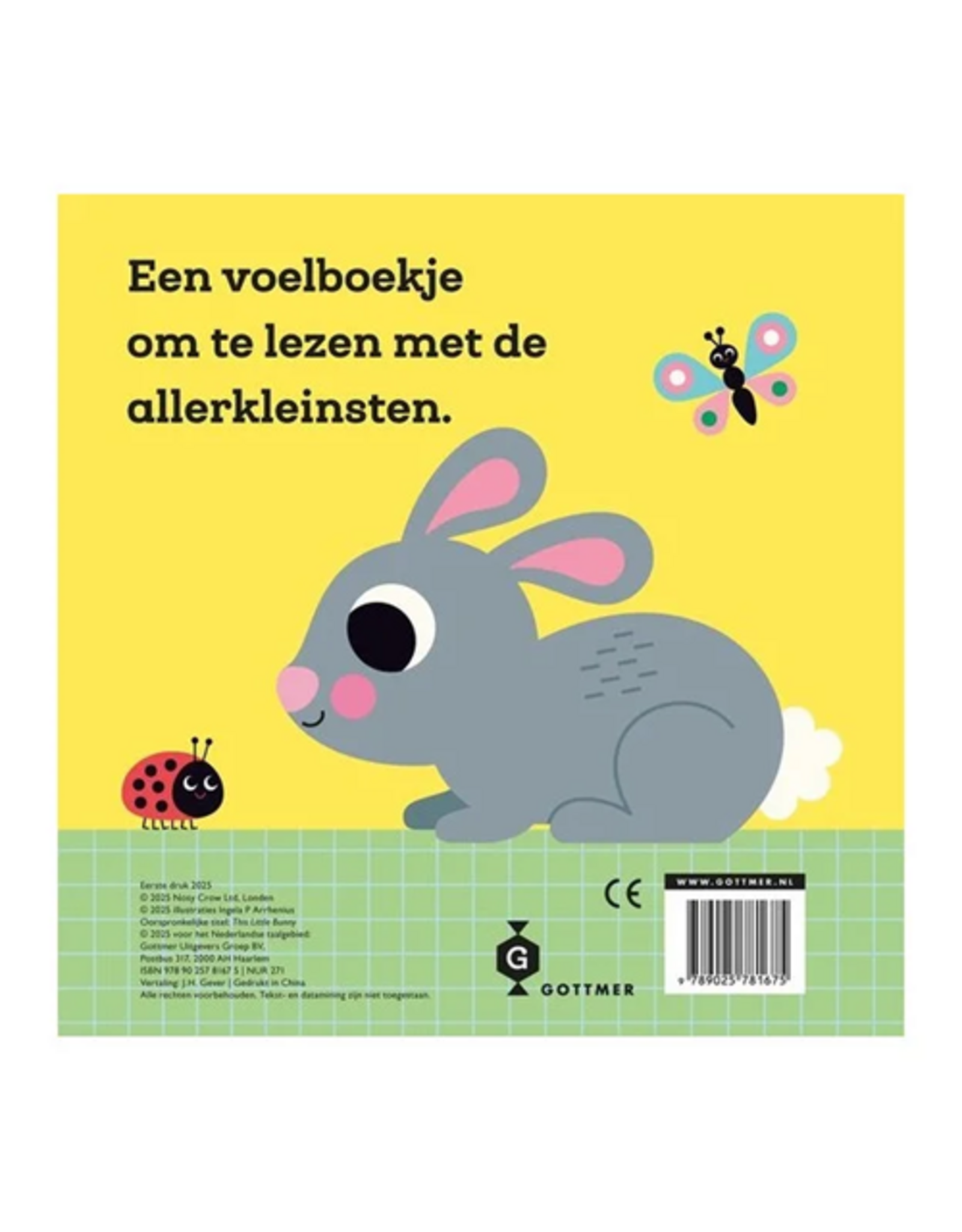 Dit kleine konijntje - Voelboekje voor baby's en peuters