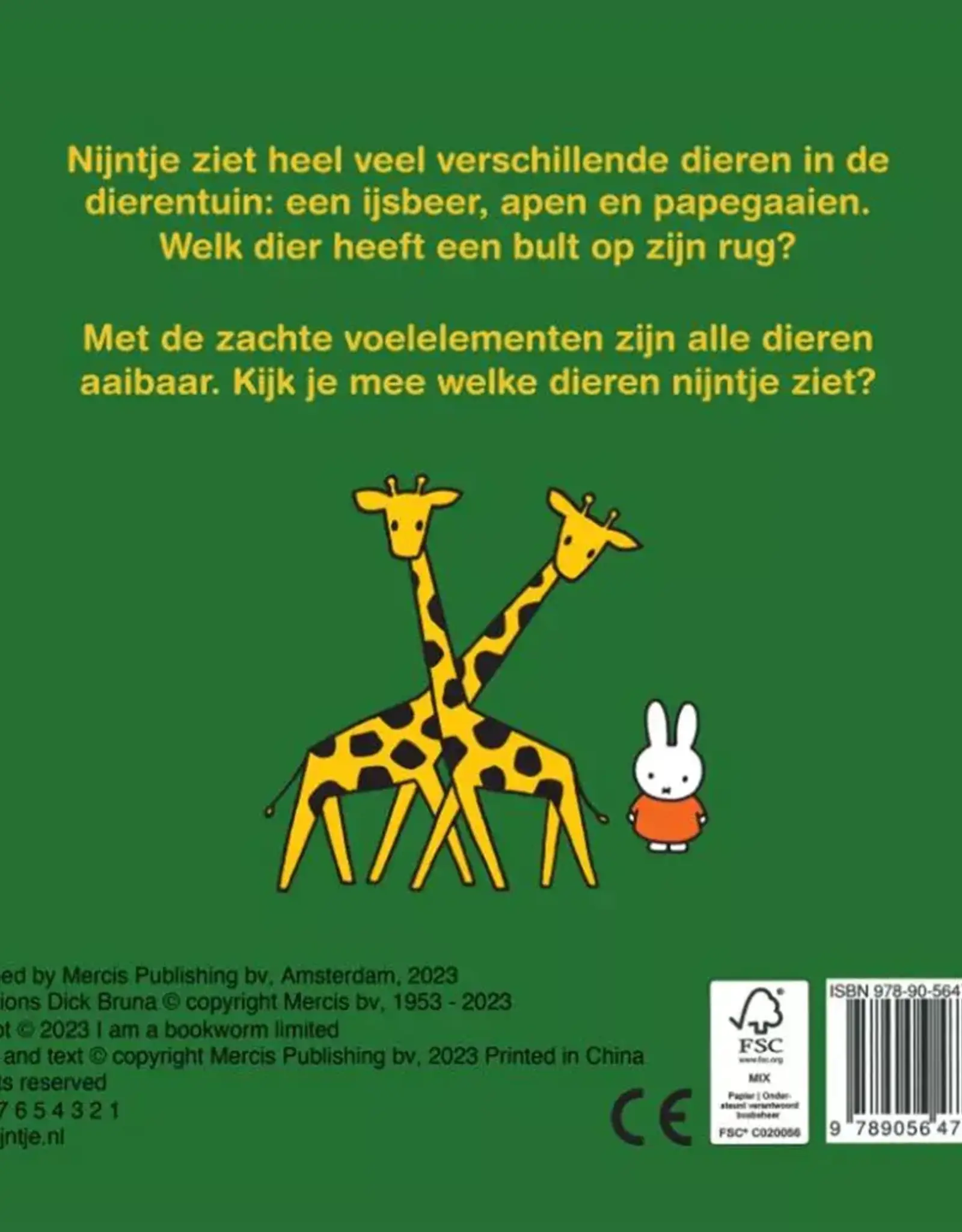 Met Nijntje naar de Dierentuin - Voelboek