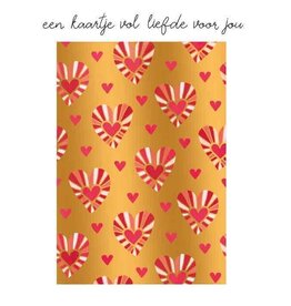 Een Kaartje vol Liefde voor Jou - Wenskaart Bliss