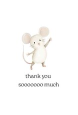 Thank You Sooooooo Much - Wenskaart Cosi