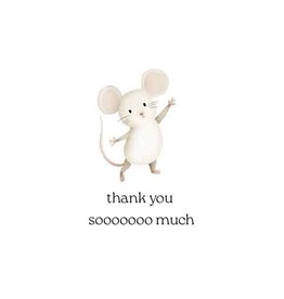 Thank You Sooooooo Much - Wenskaart Cosi