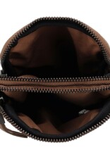 Telefoontasje Bruin - Hide & Stitches