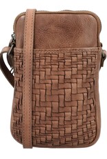 Telefoontasje Bruin - Hide & Stitches