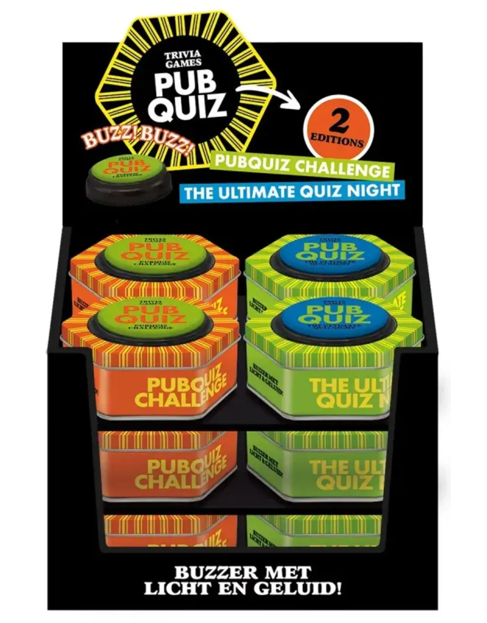 Pubquiz met Buzzer (oranje)