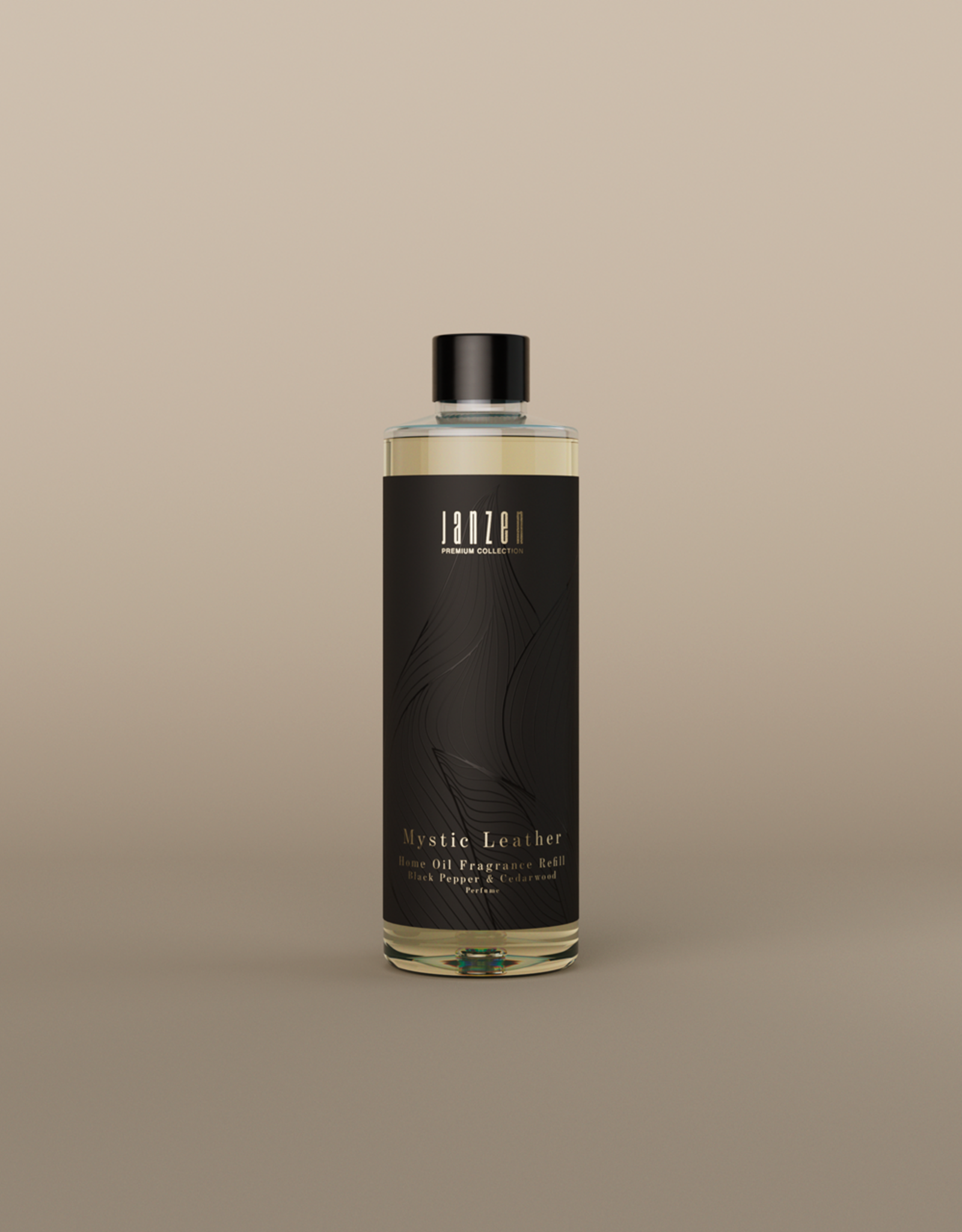 JANZEN Home Fragrance Refill Mystic Leather 500ml - JANZEN Premium Collection