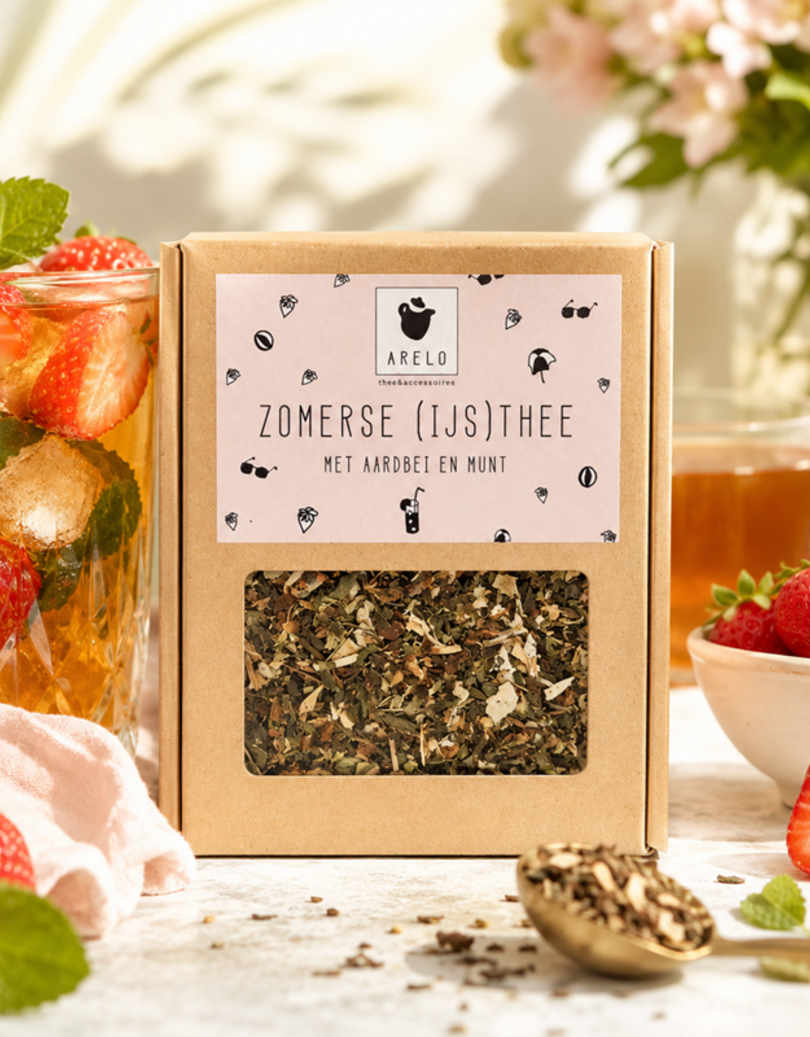 Arelo thee & accessoires Zomerse (IJs)Thee - Losse Thee