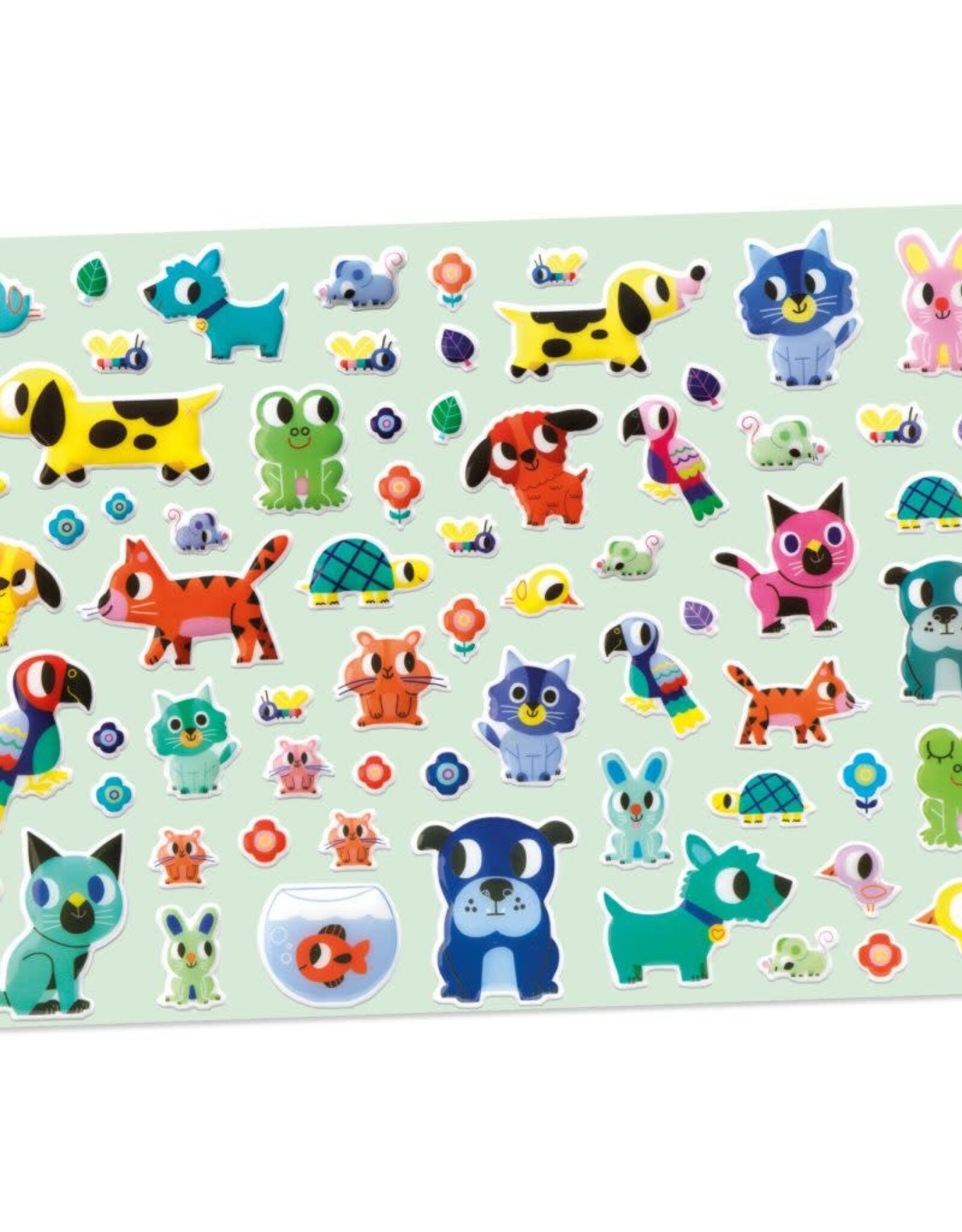 Djeco Puffy Stickers Mijn Vriendjes - Djeco