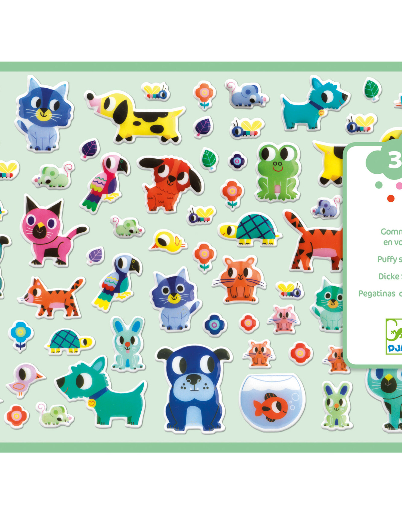 Djeco Puffy Stickers Mijn Vriendjes - Djeco