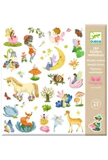 Djeco 160 Metallic Stickers Fantasy - Djeco