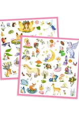 Djeco 160 Metallic Stickers Fantasy - Djeco