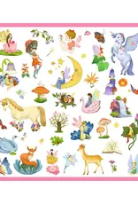 Djeco 160 Metallic Stickers Fantasy - Djeco