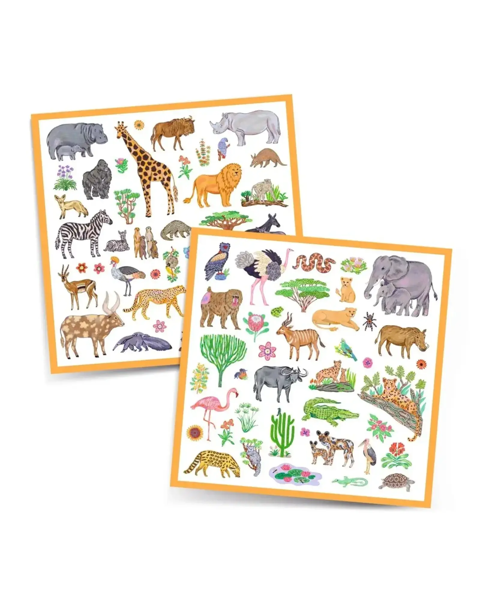 Djeco 160 Stickers Kenia - Djeco