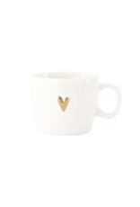 Zusss Cappuccino Mok Hartje goud - Zusss