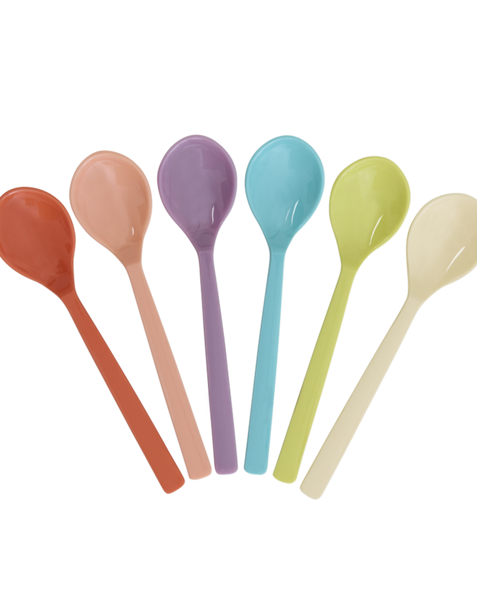 Rice Lepeltjes Melamine 6 stuks Glory Days - Rice