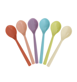 Rice Lepeltjes Melamine 6 stuks Glory Days - Rice