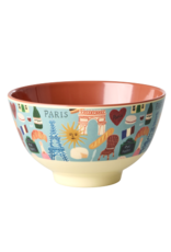 Rice Kom Melamine Small met Paris Mon Amour Print - Rice