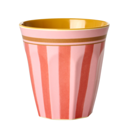 Rice Beker Melamine met Strepen print - Rice