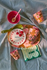 Rice Beker Melamine met Fiesta Rozen Print - Rice