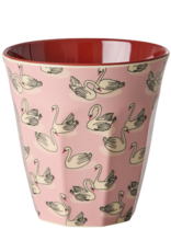 Rice Beker Melamine met Swan in Paris print - Rice