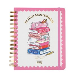 Blond Amsterdam Schoolagenda 2026/2027 Ringband (FSC) - Blond Amsterdam