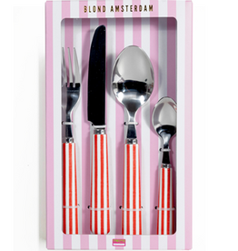 Blond Amsterdam Bestek Set Rood - Blond Amsterdam