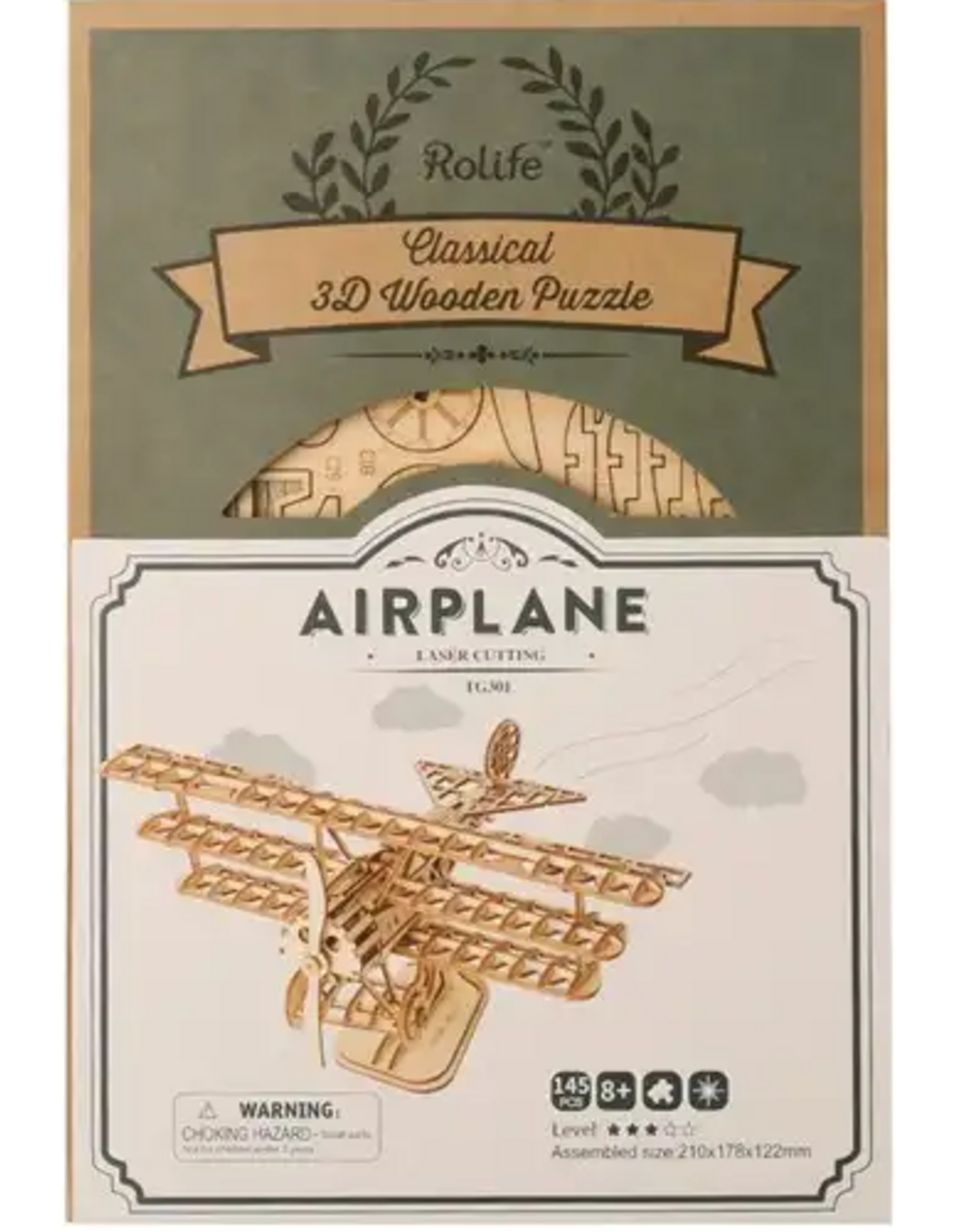 Rolife by Robotime Airplane - Robotime