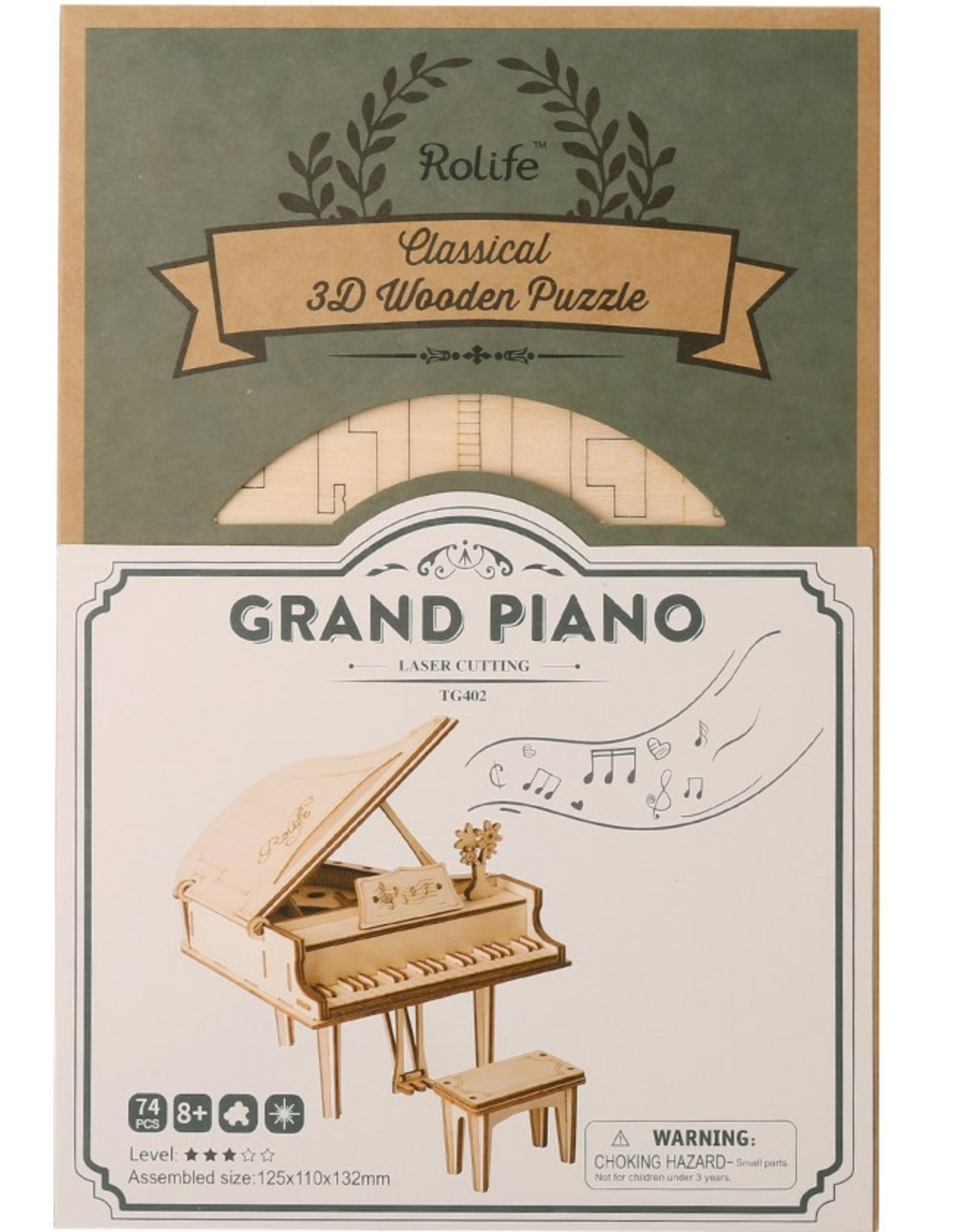 Rolife by Robotime Grand Piano - Robotime