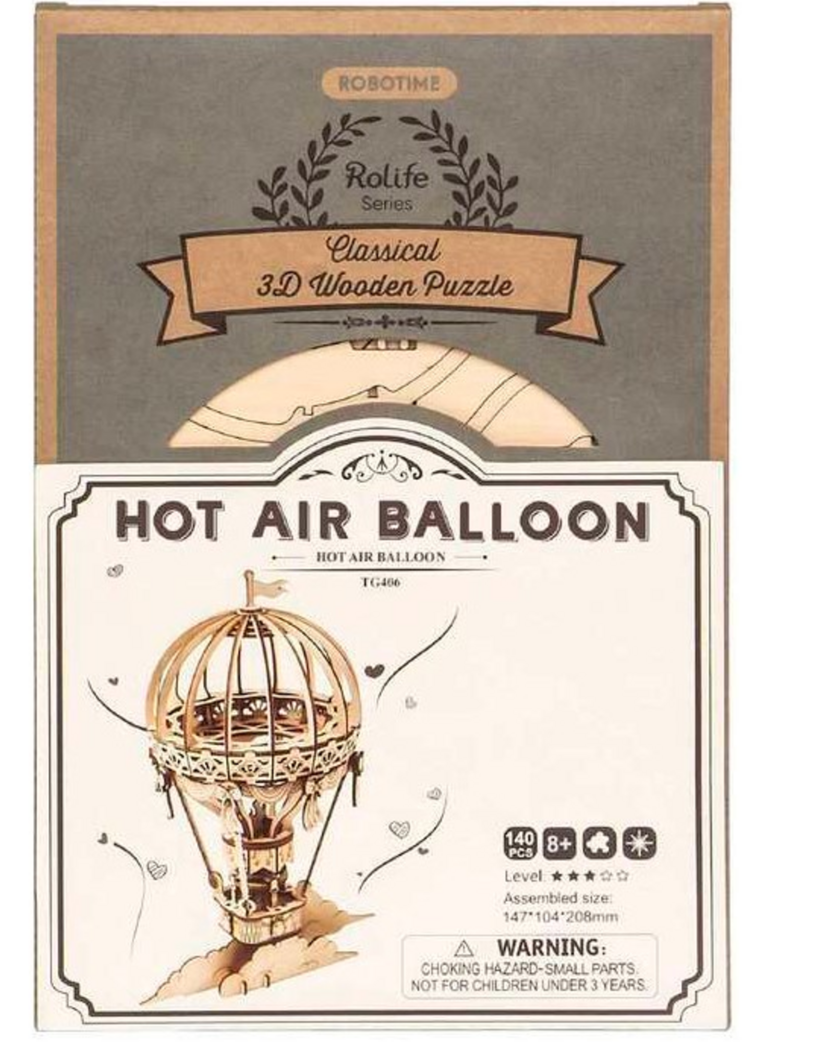 Rolife by Robotime Hot Air Balloon - Robotime