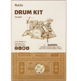 Rolife by Robotime Drum Kit - Robotime
