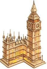 Rolife by Robotime Big Ben met Verlichting - Rolife by Robotime