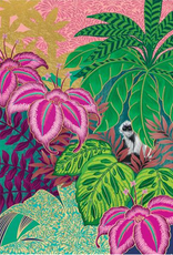 Wenskaart Blanco "Tropical Jungle" - Clare Maddicott