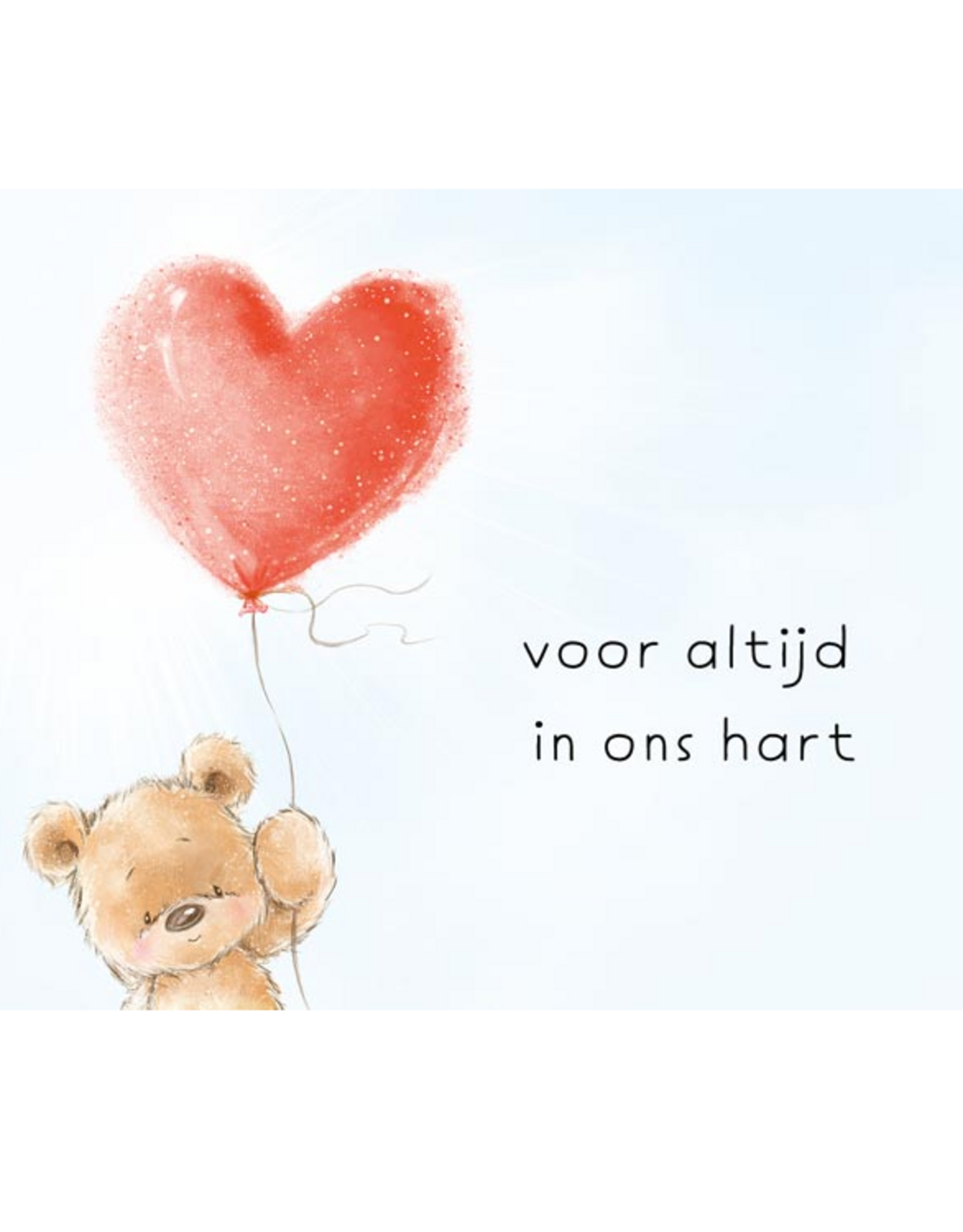 Voor Altijd in ons Hart - Wenskaart Compassion