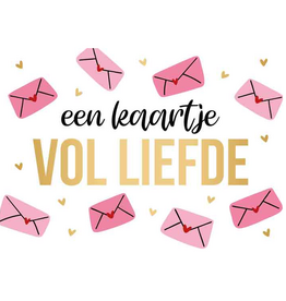Een Kaartje Vol Liefde - Wenskaart Daisy