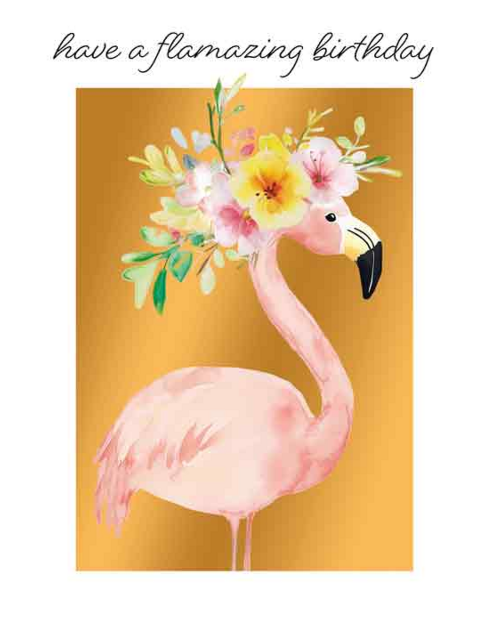 Have a Flamazing Birthday - Wenskaart Bliss