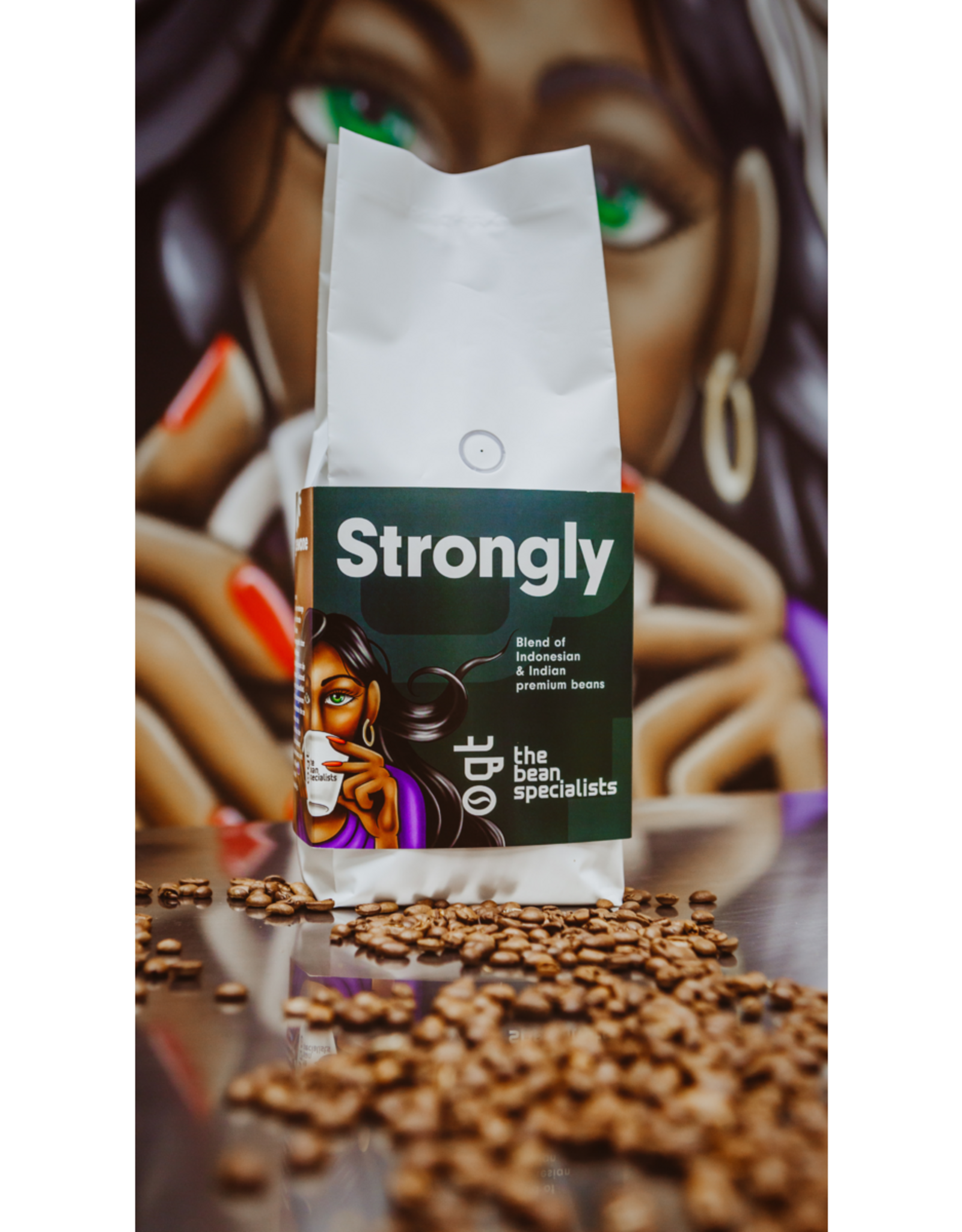 Arelo thee & accessoires The Bean Specialist - Strongly - Koffiebonen - 1kg