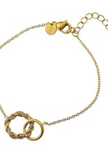 Day & Eve by Go Dutch Label Armband (B66417-2) 14K goud - Day & Eve by Go Dutch Label
