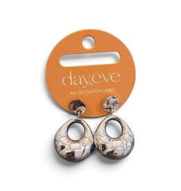 Day & Eve by Go Dutch Label Oorbellen (E5304-1) zilver - Day & Eve by Go Dutch Label.