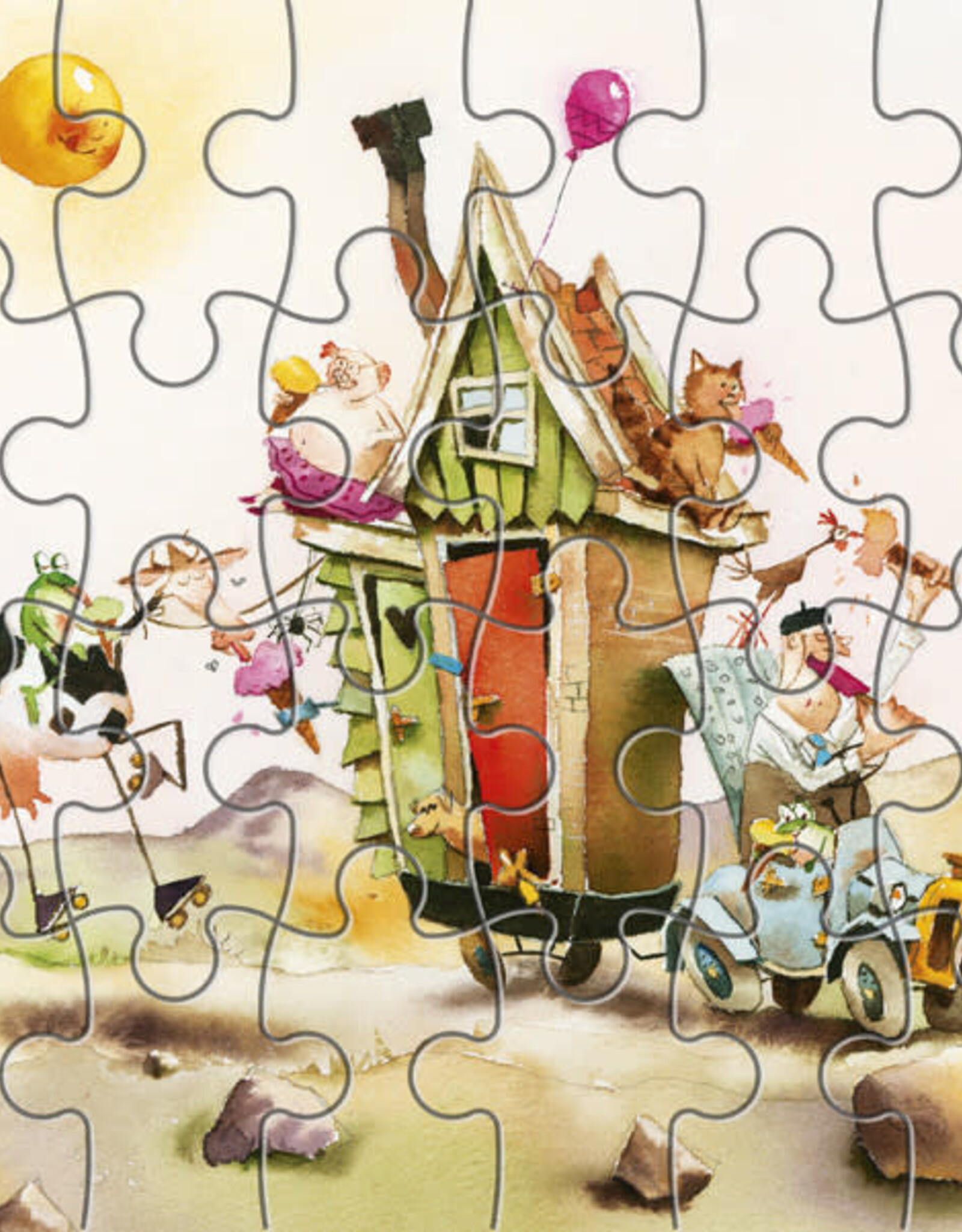 Kinder Puzzel "Opa Jan" Seizoenen - Marius van Dokkum