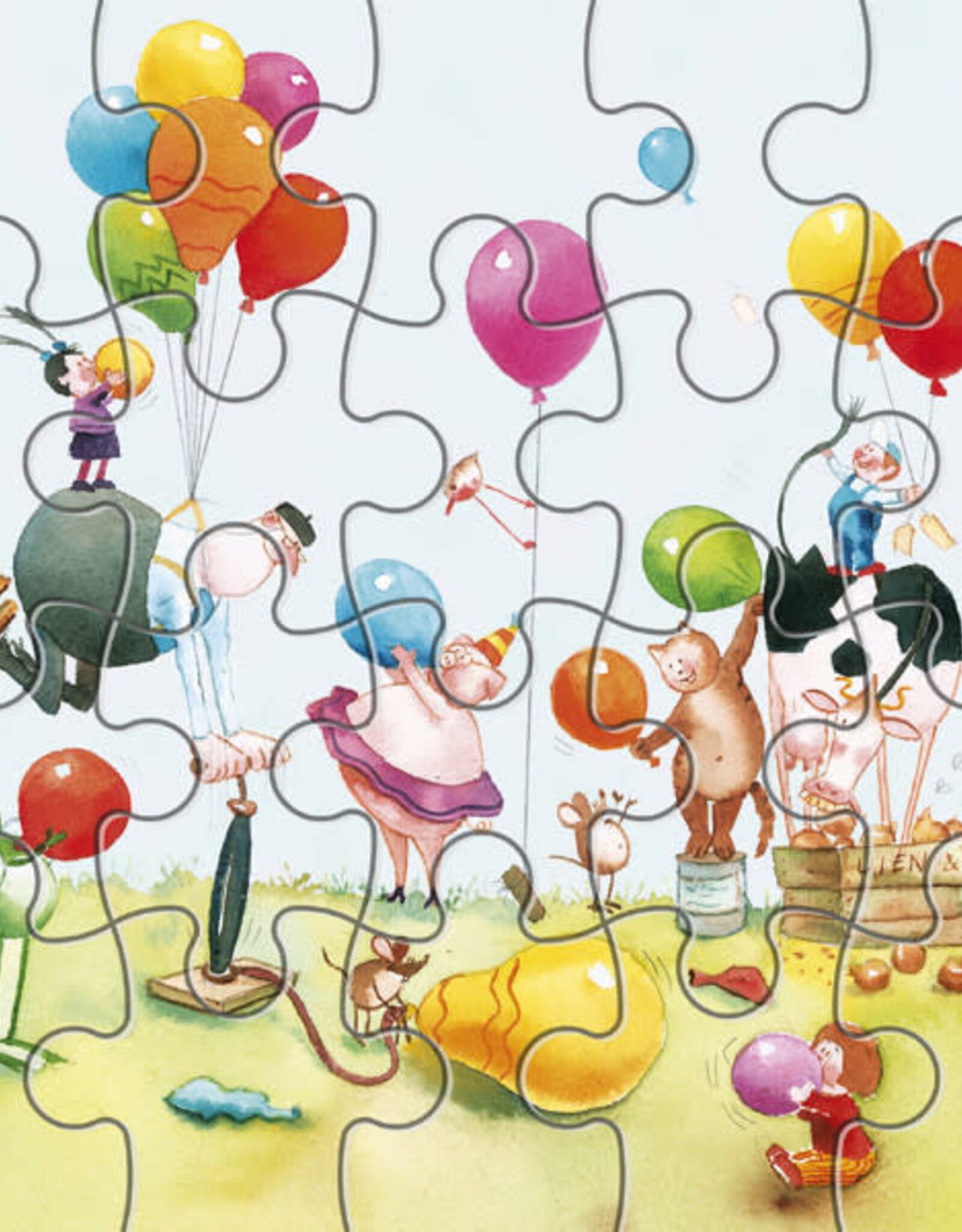 Kinder Puzzel "Opa Jan" Seizoenen - Marius van Dokkum