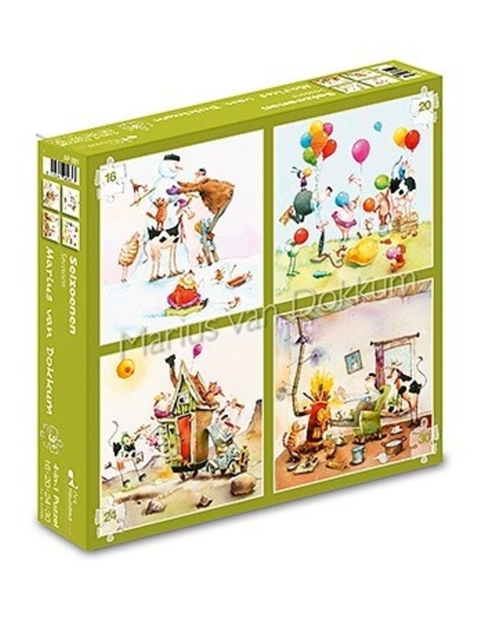 Kinder Puzzel "Opa Jan" Seizoenen - Marius van Dokkum