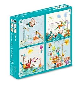 Kinder Puzzel "Opa Jan" Sport - Marius van Dokkum