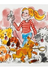 Blond Amsterdam Tegel 13cm Hond - Blond Amsterdam