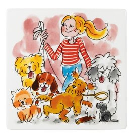 Blond Amsterdam Tegel 13cm Hond - Blond Amsterdam