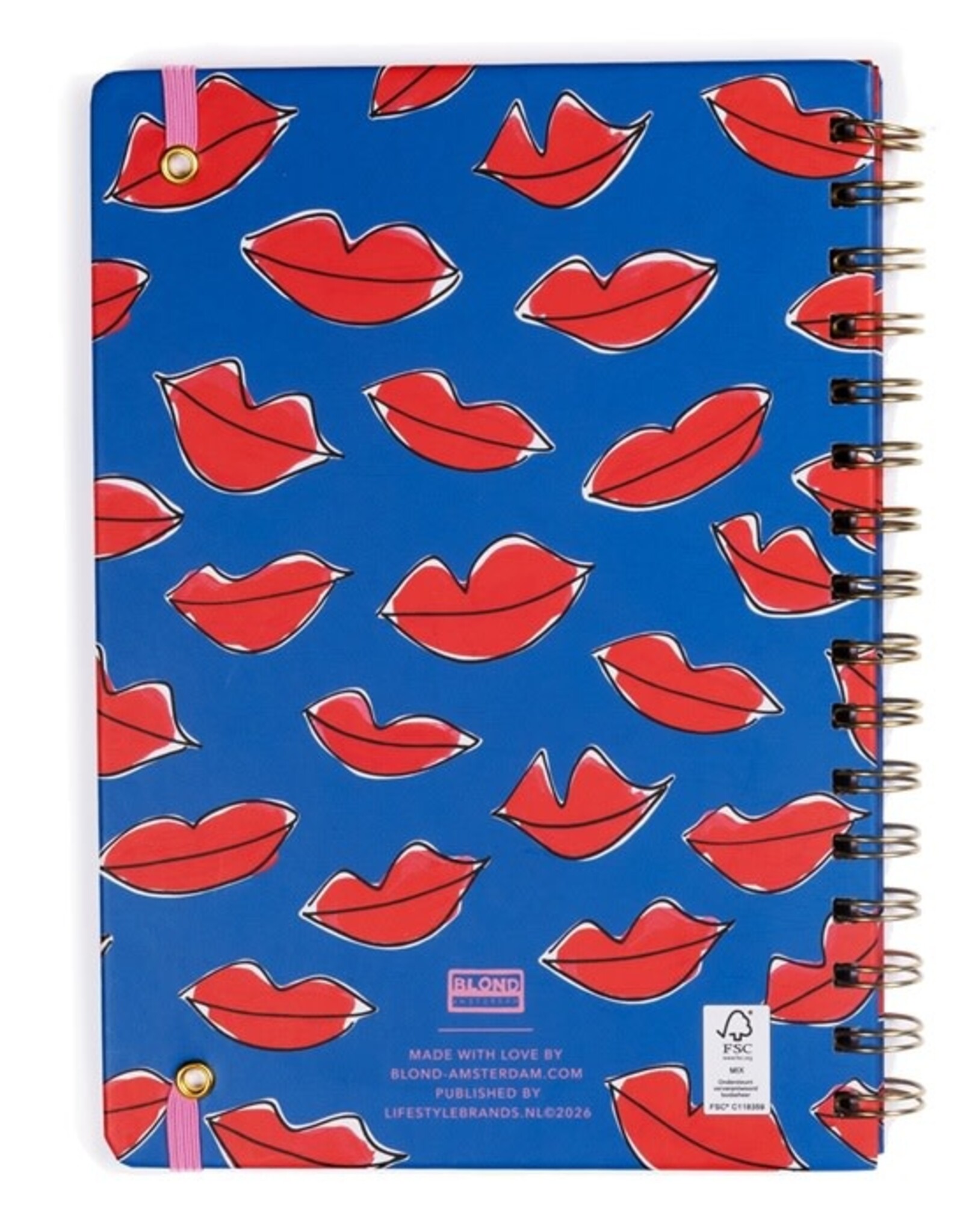 Blond Amsterdam Notitieboek A5 "Mon Amour" Blanco - Blond Amsterdam