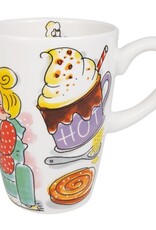 Blond Amsterdam Beker XL 0,5l & Petit Four Set "Hot Chocolate Season" - Blond Amsterdam