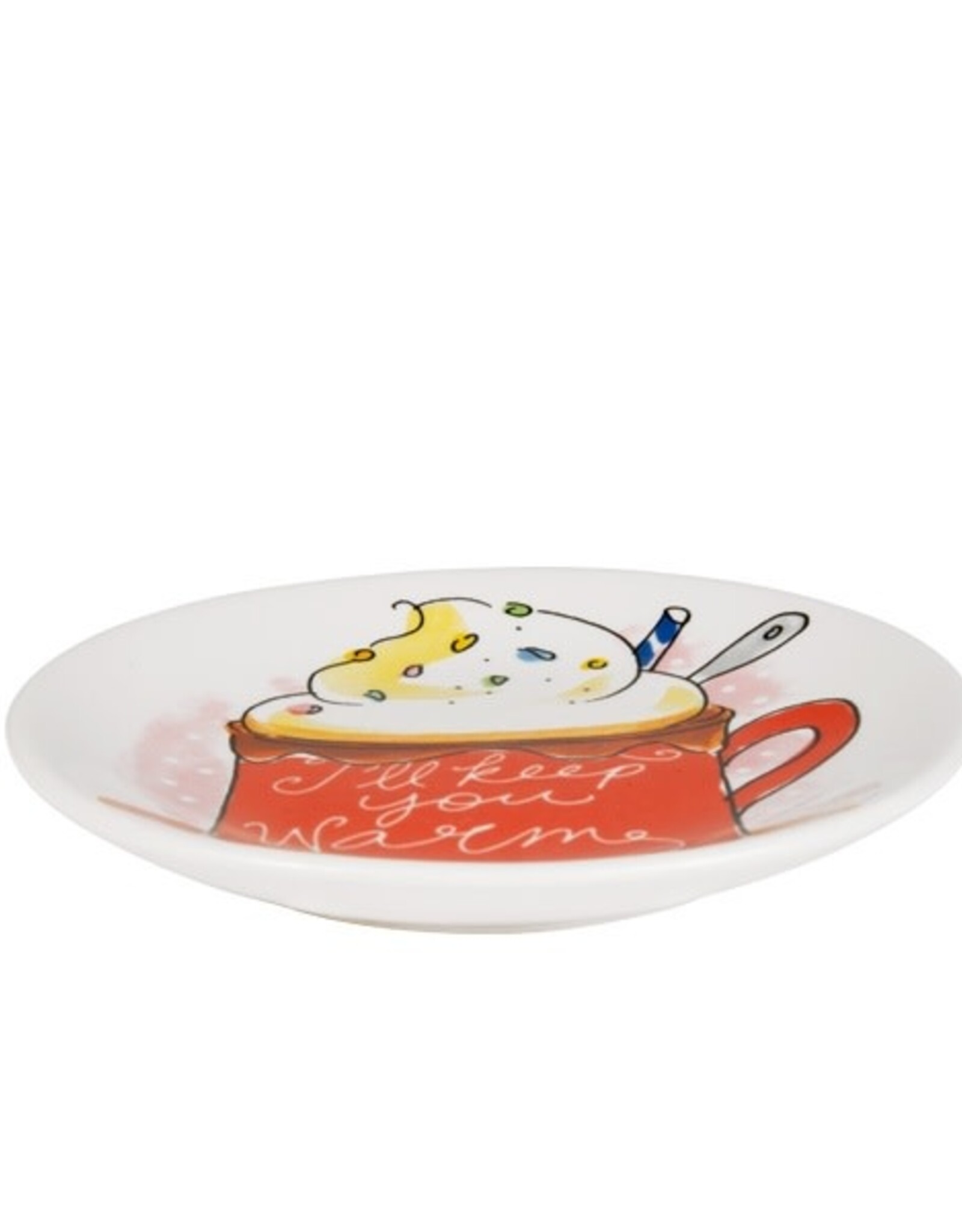 Blond Amsterdam Beker XL 0,5l & Petit Four Set "Hot Chocolate Season" - Blond Amsterdam